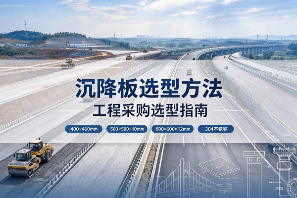 尧都沉降板选择方法