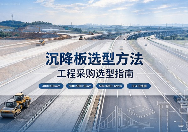 尧都沉降板选择方法