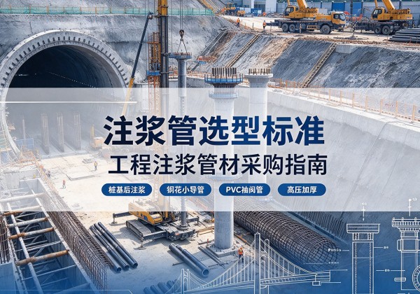 尧都注浆管选型标准